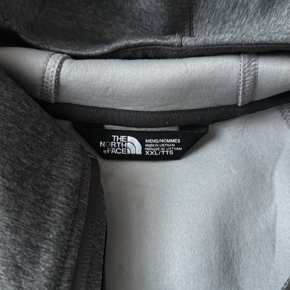 EUC THE NORTH FACE TNF Dark Grey Heather UPHOLDER HOODIE JACKET Size XXL - Picture 5 of 12